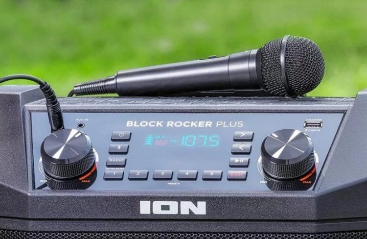 ION Audio Block Rocker 750x488 1 - 4 Best Home Karaoke Machine Microphone Systems In 2021